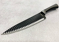Качественный набор черных кухонных ножей с мраморным покрытием из 6 предметов для кухни ХЕ726, GP5