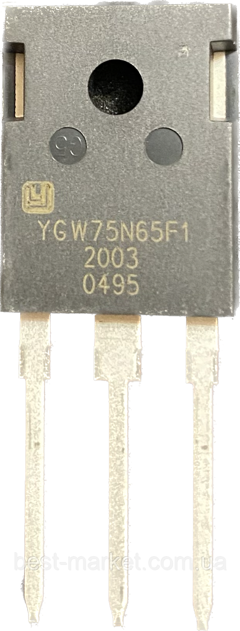 Транзистор YGW75N65F1. Новий. Оригінал., фото 1