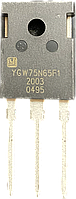 Транзистор YGW75N65F1. Новый. Оригинал. (75N65)