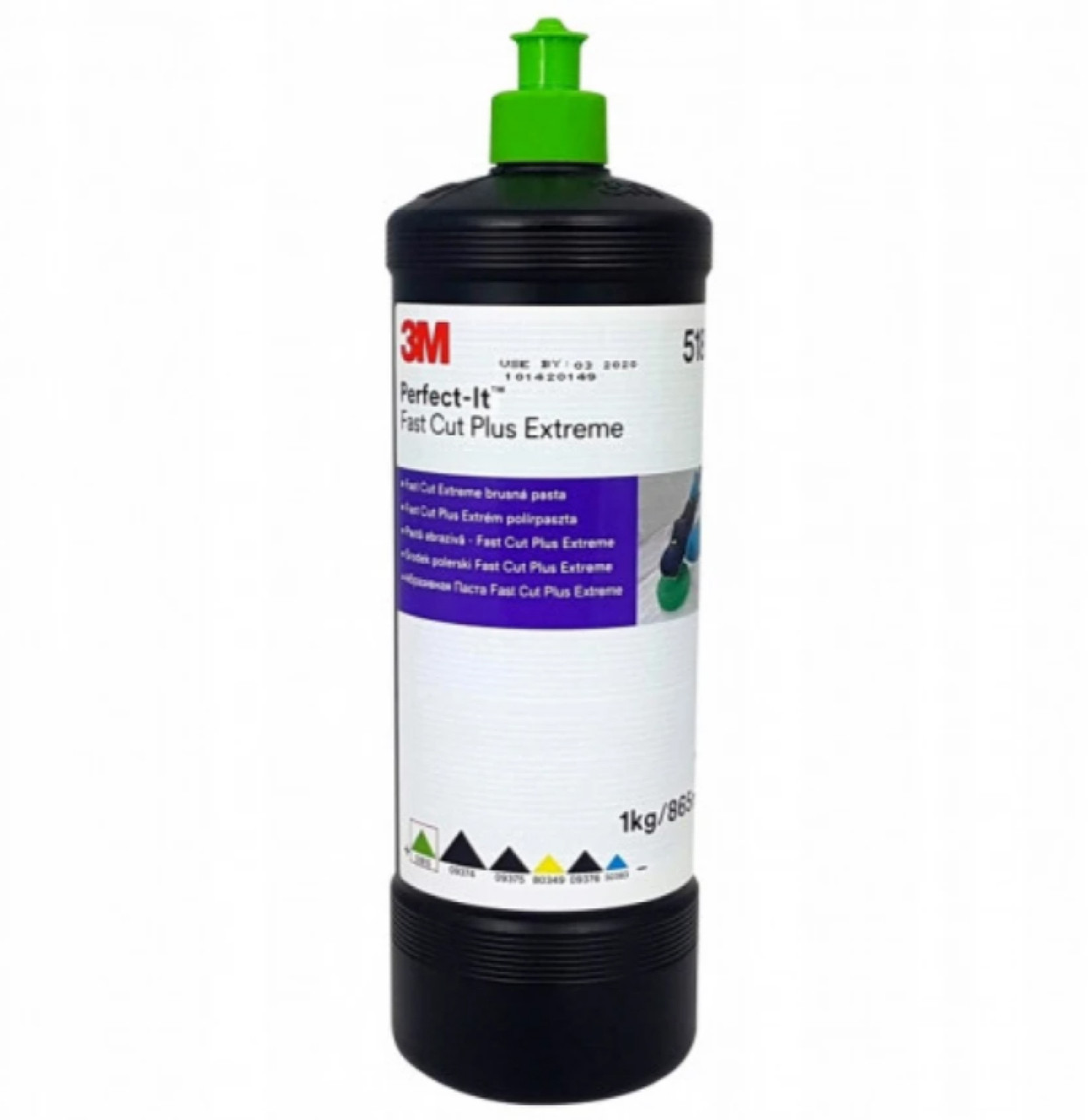 Високоефективна абразивна паста 3M Perfect-It №1 Fast Cut Plus Extreme, 1 кг, фото 1