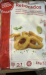 Кільця кальмара в клярі, пачка 1 кг