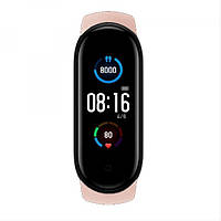 Смарт браслет M5 Smart Bracelet Фітнес трекер Watch Bluetooth. Колір рожевий
