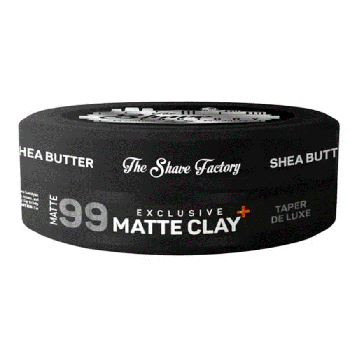 Матова глина для стайлінгу The Shave Factory Exclusive Matte Clay Shea Butter №99, 150 мл (10704029)