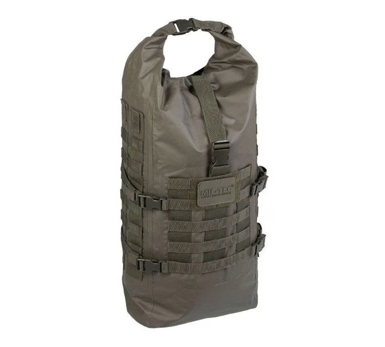 Рюкзак водонепроникний Mil-Tec 35 л OD green 14046501, фото 1