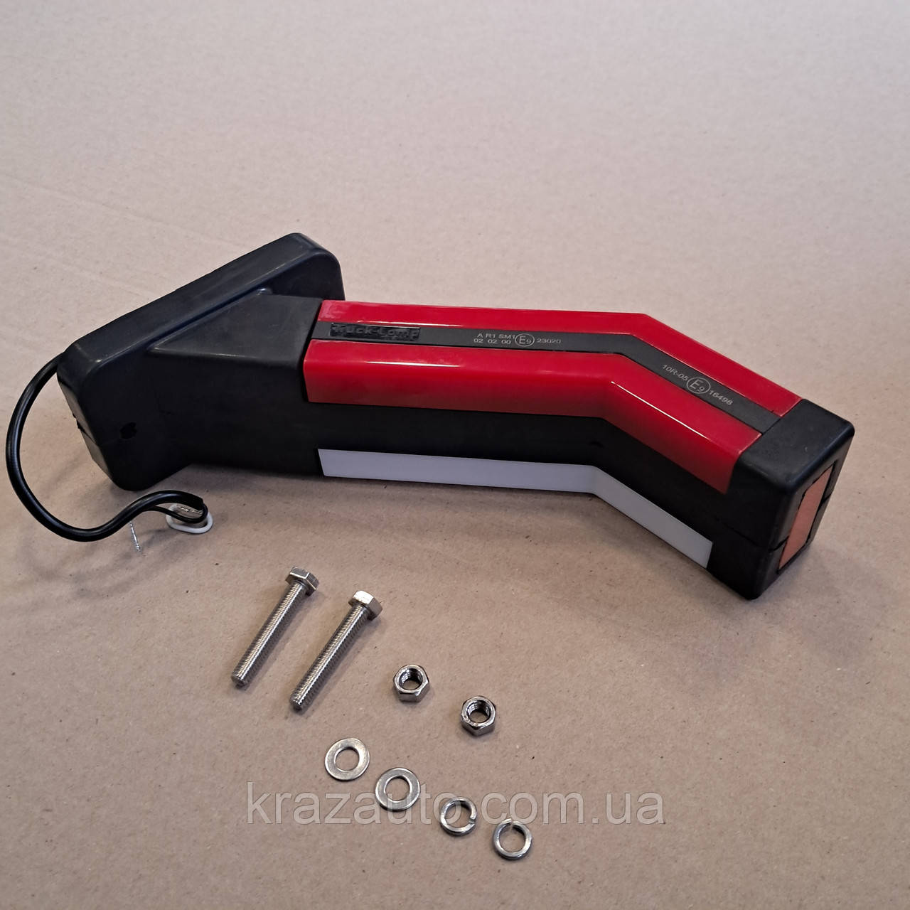 Фара LED габаритний лівий, ріжок прямий 12/24 V (LITLEDA, JUBANA) 453707014