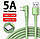 Набір кабелів 3 штуки Type-C to USB-A 3A (1.0m+1.0m+1.0m), фото 3