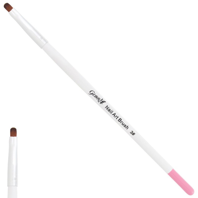 Пензлик для гелю Овальний №3, фото 1