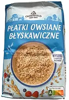 Вівсяні пластівці дрібні Crownfield Platki Owsiane Blyskawiczne 500г Німеччина