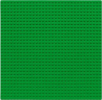 Конструктор Wange "Опорна (базова) плита для конструювання 48x64 темно-зелена" (8807)