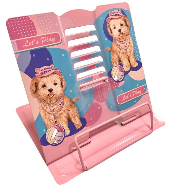 Підставка для книг метал сплошна Kidis 19*21см Lets Play 13111, фото 1