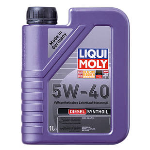Синтетичне моторне масло - Diesel Synthoil SAE 5W-40 1 л.