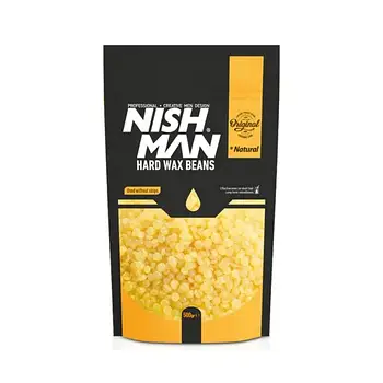 ВІСК ДЛЯ ДЕПІЛЯЦІЇ NISHMAN HARD WAX BEANS NATURAL 500 ГР