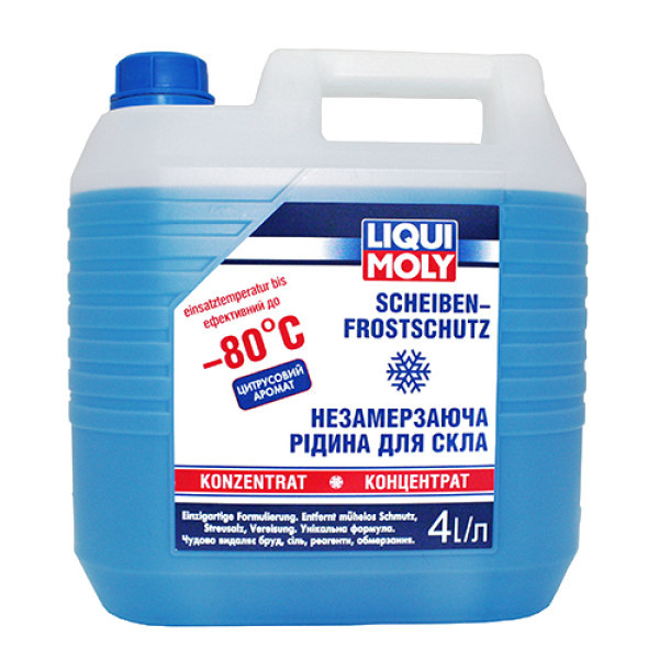 Омивач скла - Scheiben Frostschutz -80C (концентрат) 4 л.