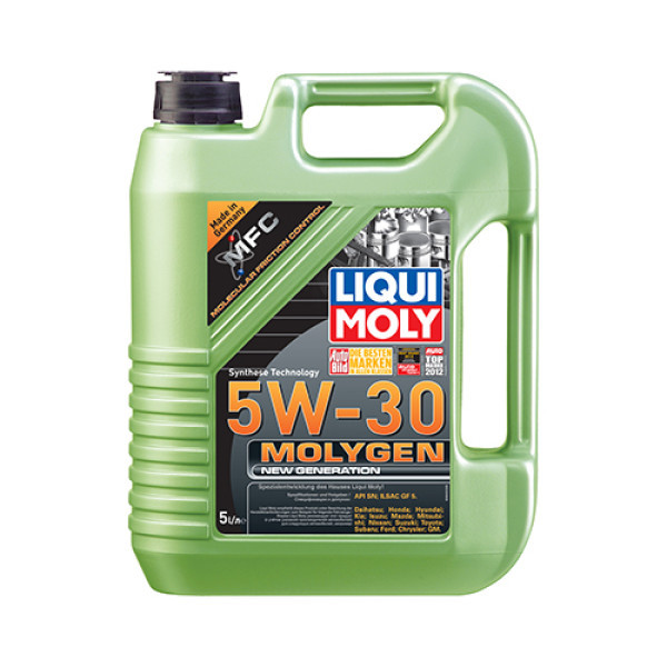 Синтетичне моторне масло - Molygen New Generation 5W-30 5 л.