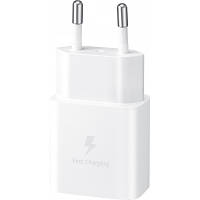 Зарядное устройство Samsung 15W Power Adapter (w C to C Cable) White (EP-T1510XWEGRU)