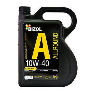 Напівсинтетичне моторне масло - BIZOL Allround 10W40 5л