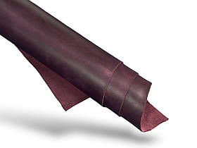 Шкіра натуральна Крейзі Хорс AN т.1,4-1,6 мм колір бордовий