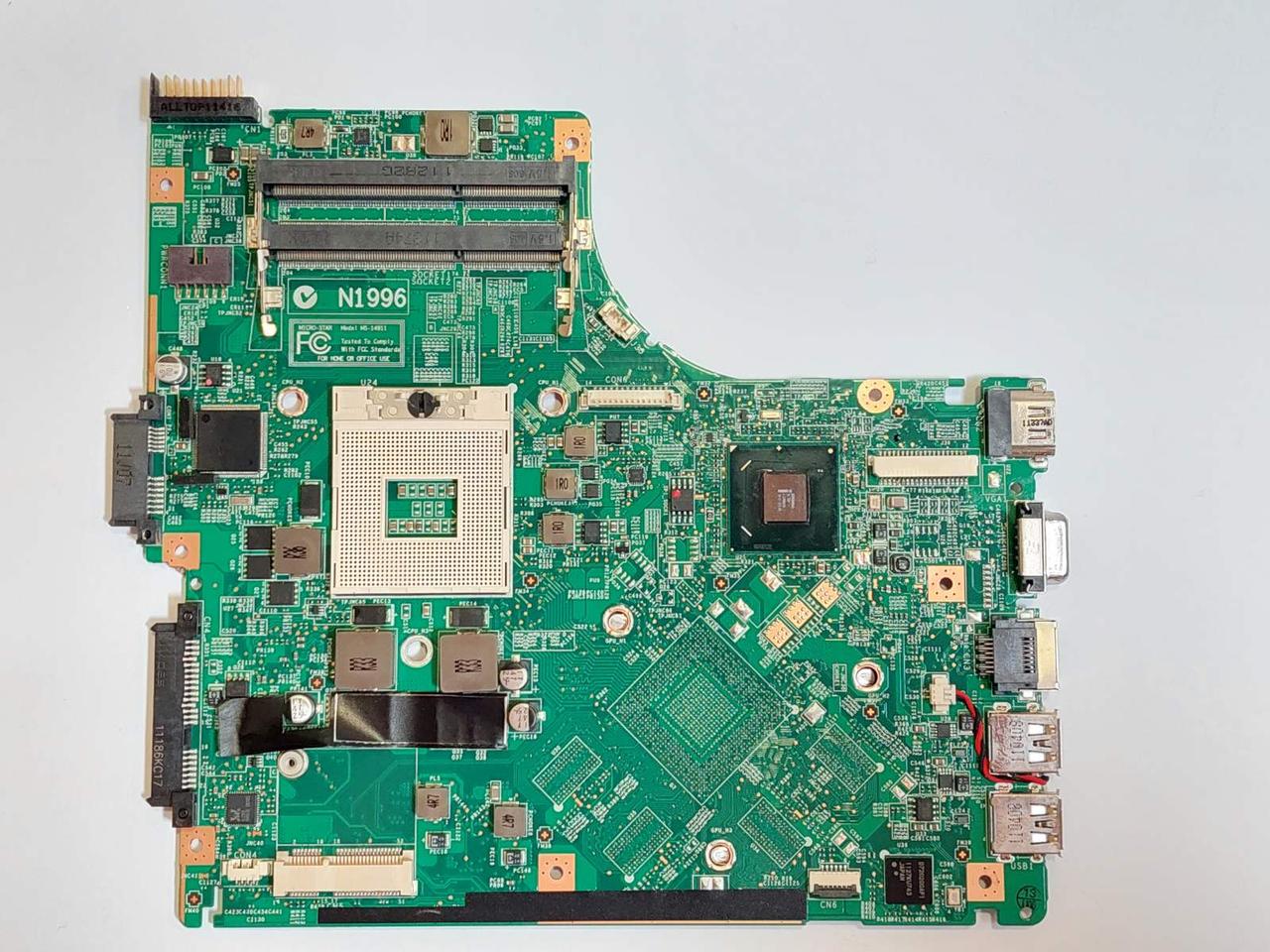 Б/В Материнська плата до ноутбука MSI X460 MS-14911