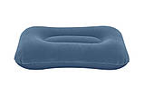Надувна подушка Bestway 67121 (Синій) (42х26х10см), фото 2