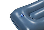 Надувна подушка Bestway 67121 (Синій) (42х26х10см), фото 4