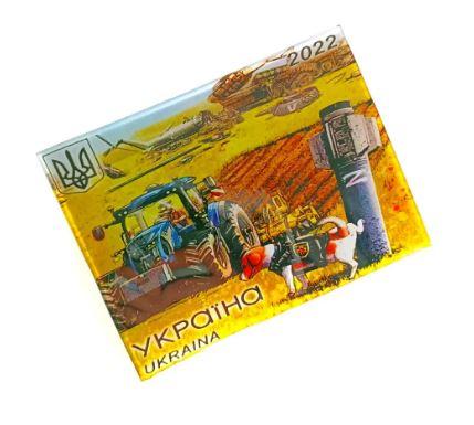 Килимок торпеды антиковзаючий "Пес Патрон"( 20х15), фото 1