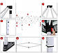 Садовий павільйон намет 3х3м із системою розкладання спайдер Польща, фото 5