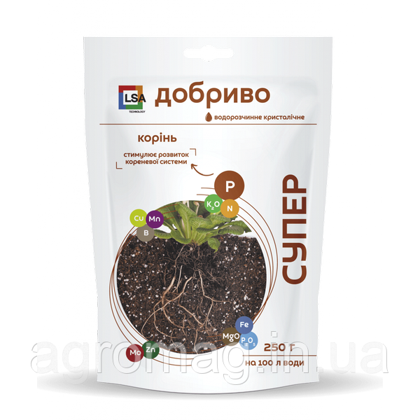 Супер добриво Корінь 250 г