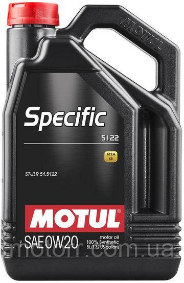 Масло моторне Motul SPECIFIC 5122 SAE 0W20 (5L)