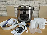 АКЦИЯ / Мощная Мультиварка Rainberg / 1000Вт / 45 програм / 6л / пароварка - рисоварка - йогуртница / ЖМИ