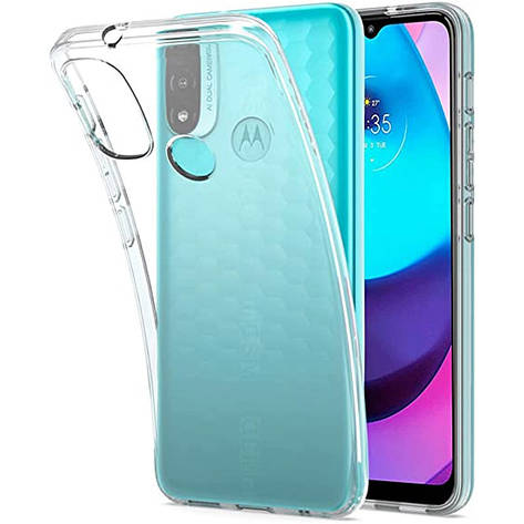 TPU чохол Epic Transparent 1,5mm для Motorola Moto E20, фото 2