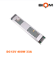 Блок питания DC12V 400W 33А BPU-401 BIOM Professional