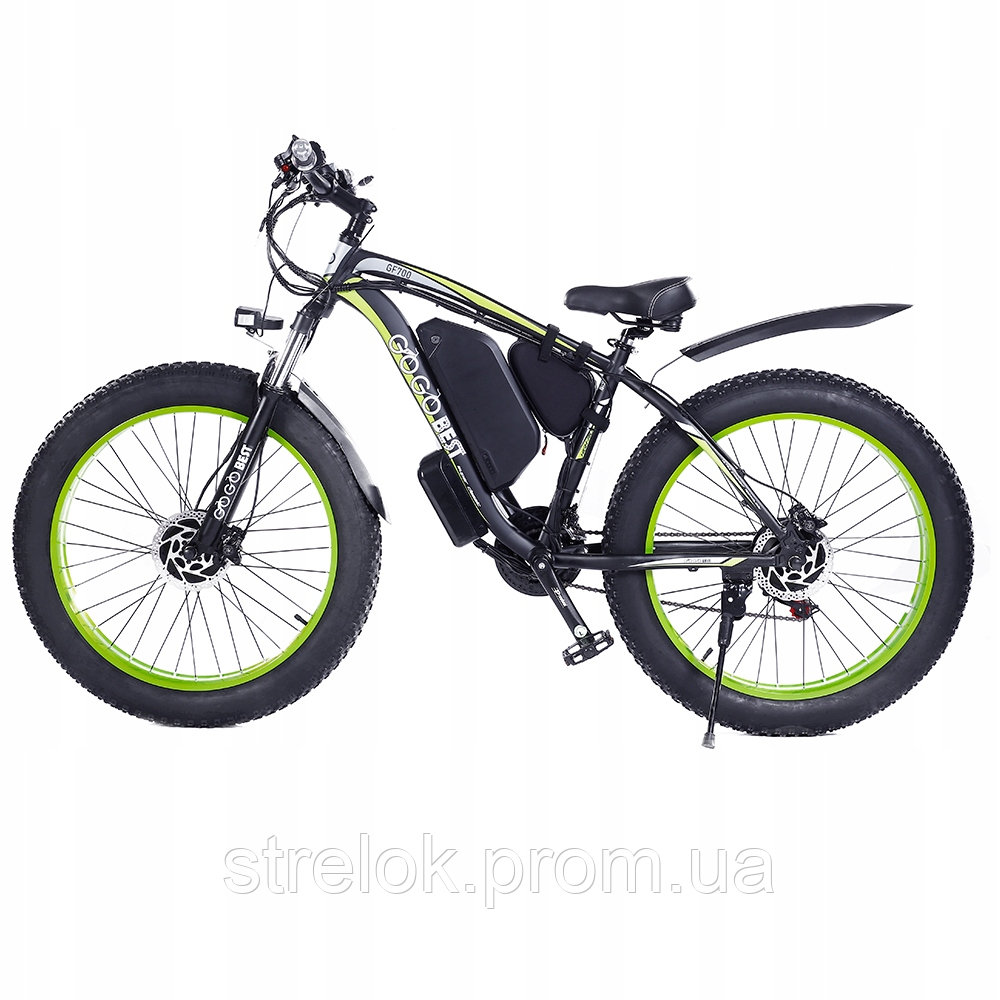 Електровелосипед GOGOBEST GF700 1000W Green