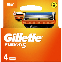 Сменные картриджи/кассеты Gillette Fusion 5 лезвий (4 штуки)