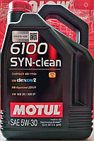 Масло моторное Technosynthese Motul 6100 SYN-CLEAN SAE 5W30 (5L)