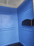 Біотуалет вулична-кабінка пластикова колір на вибір, фото 10