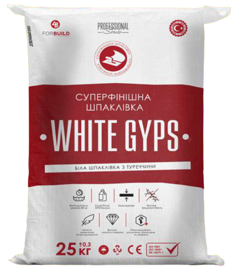 Сатенгіпс White Gyps (25 кг)