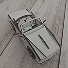 Дерев'яна збірна машинка для ляльок LOL, ляльковий кабріолет 3д-конструктор з хдф для дітей, фото 2
