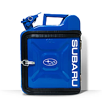 Подарочный набор для мини-бара автомобилисту на 10 л. "Subaru" Синий