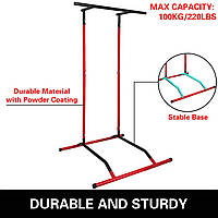 220lbs Pull Up Station, Dip Station Pull Up Bar Отдельно стоящая силовая башня Башня для подбородка с