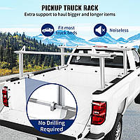Truck Rack Регульована алюмінієва багажна для Пікапа полиця Universal