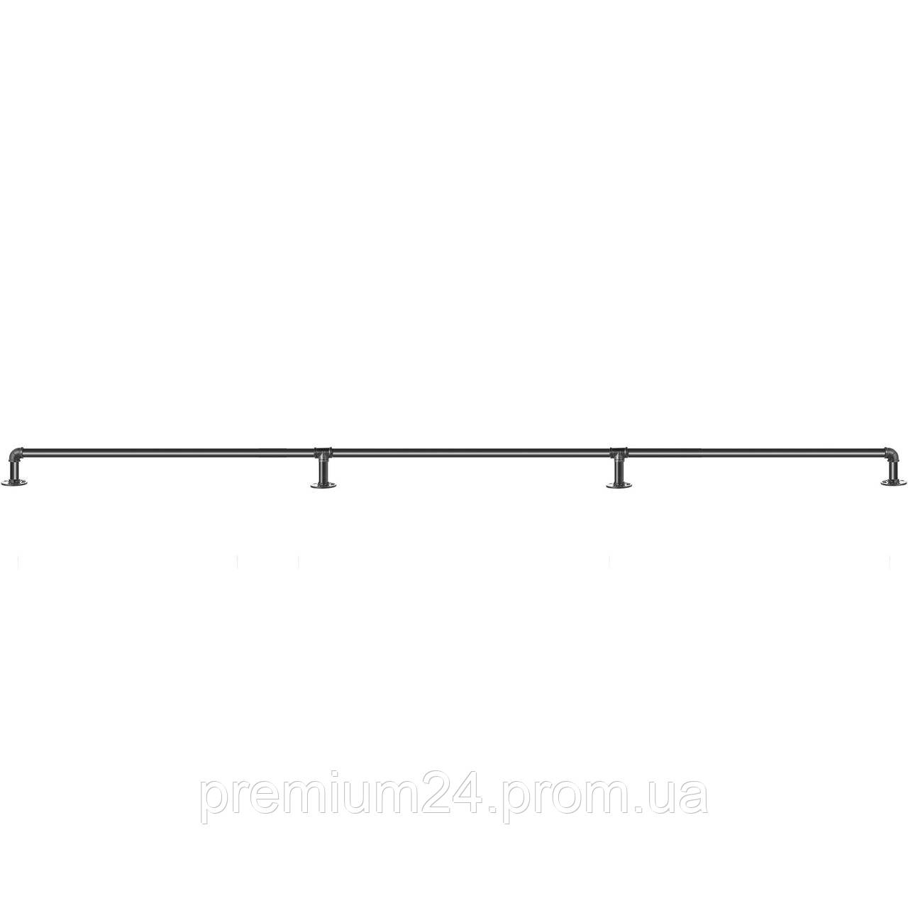 3x Ретро Перила для водопроводных труб 270 см Перила Ретро Промышленная углеродистая сталь 4x Настенные - фото 9 - id-p1818497475