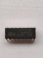 Микросхема STMicroelectronics CD4053BE DIP16