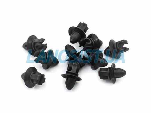 Кліпса / кріплення трубки зчеплення Ланос Нексія Епіка GM 96180752, фото 1