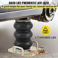 Пневматический автомобильный домкрат 3T Air Jack 3 Rings Сжатый воздух для автомобильной стали 6600lbs