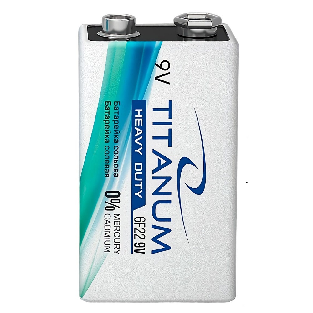 Батарейка Titanum 6F22 9V