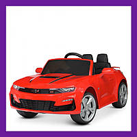 Дитячий електромобіль спортивний (Chevrolet) M 5669EBLR-3 , Дитяча машина на акумуляторі Червони 2 мотора