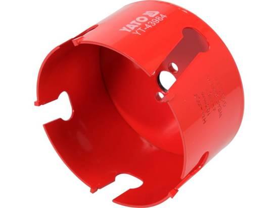 Свердло корончате по силікату, кераміці, плитах OSB YATO: Ø105 x 60 мм, різьб. кріпл.- 5/8"-18UNF