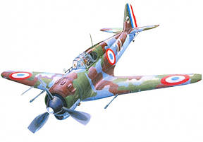 Bloch MB-152. Збірна модель літака у масштабі 1/72. MISTER CRAFT D-219, фото 3