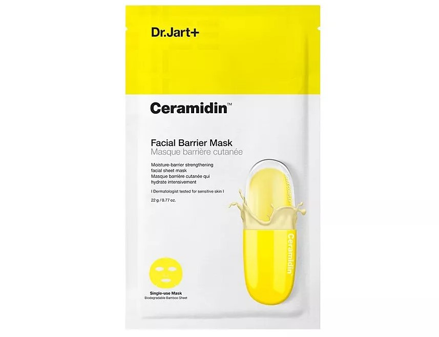Відновлююча тканинна маска з керамідами (Ceramidin Facial Barrier Mask) Dr. Jart+ поштучно