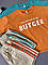 Костюм для дівчинки 2-ка Шорти зі смужкою + футболка Бірюзова 8639, Бірюзовий, Для дівчаток, Літо, 140, фото 3